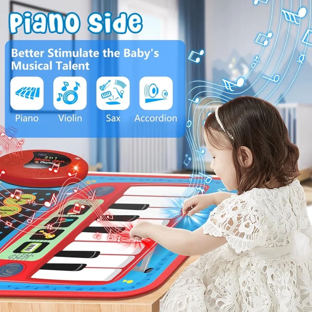 2-in-1 Musical Mat Toys